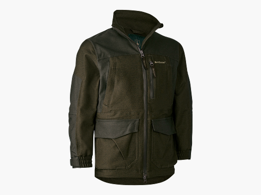 Giacca da caccia per ragazzi - Olive Night melange - Taglia: Bambini 128