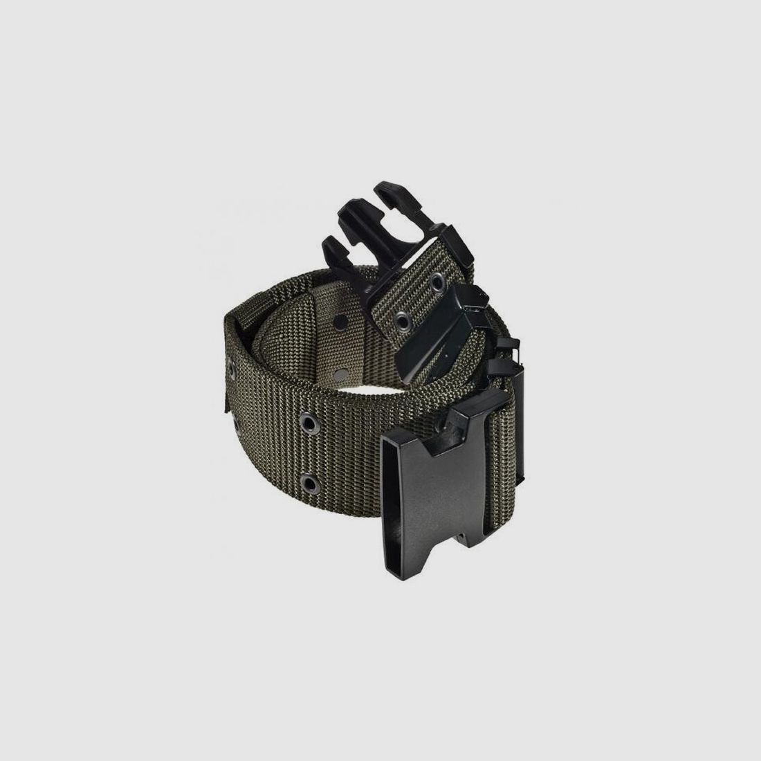 US Lochkoppel LC2 Oliv - bis 115cm verstellbar – Army Belt Steckverschluss
