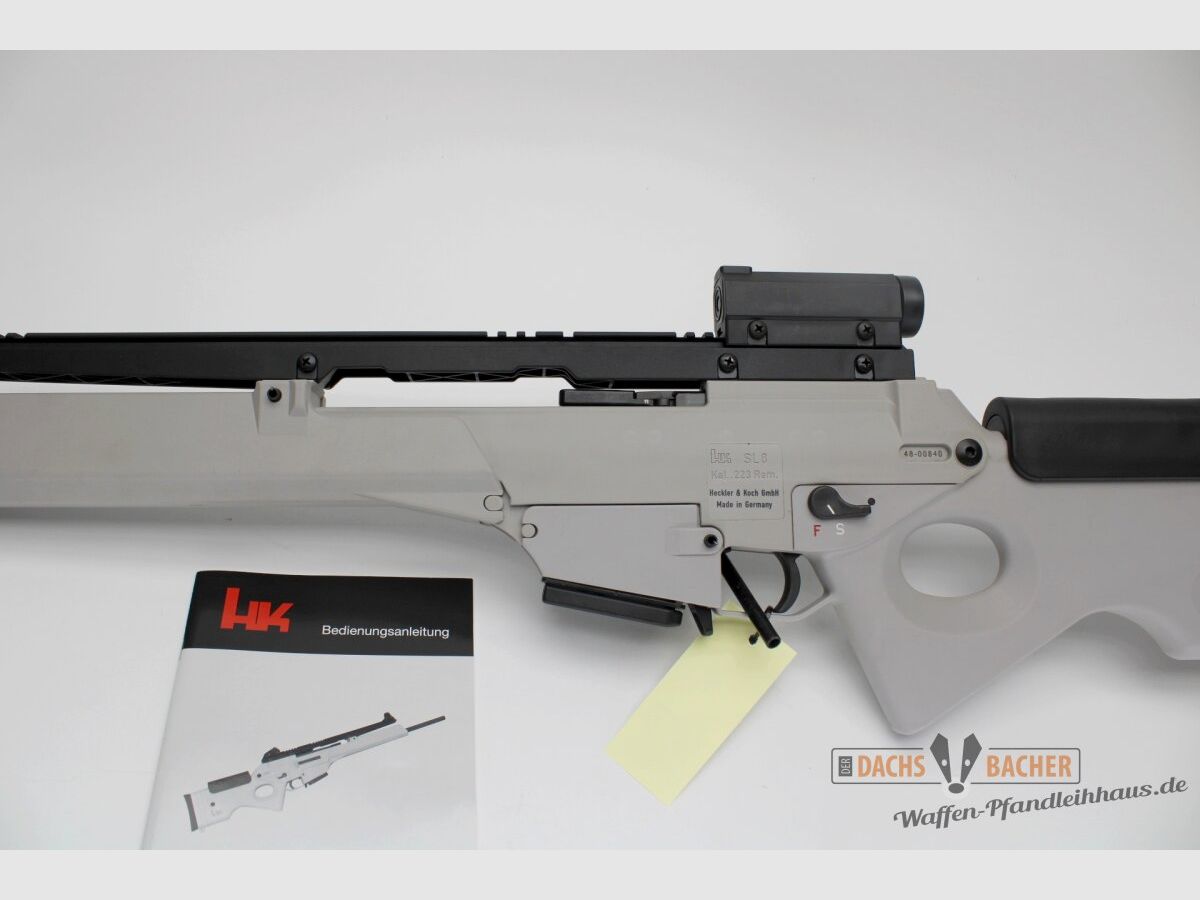 Fucile SL H&K Heckler & Koch SL8 cal. .223 Rem con mirino da 10 colpi