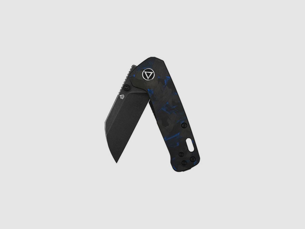 QSP PENGUIN MINI MESSER CARBON / G10 BLAU, Bild 2 von 4