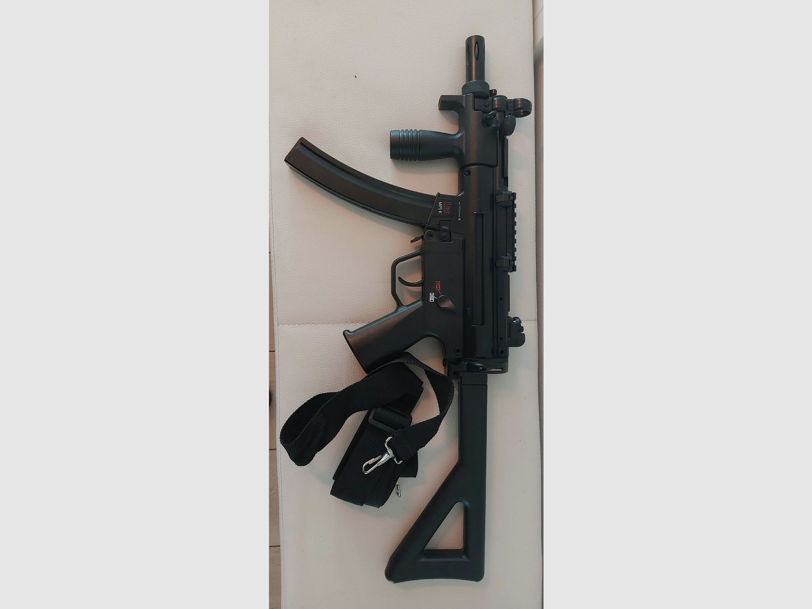 TOP SET Heckler & Koch MP5 K-PDW / cal. 4,5mm / Stahl BB Co2 Blowback (P18) zu VERKAUFEN!, Bild 3 von 5