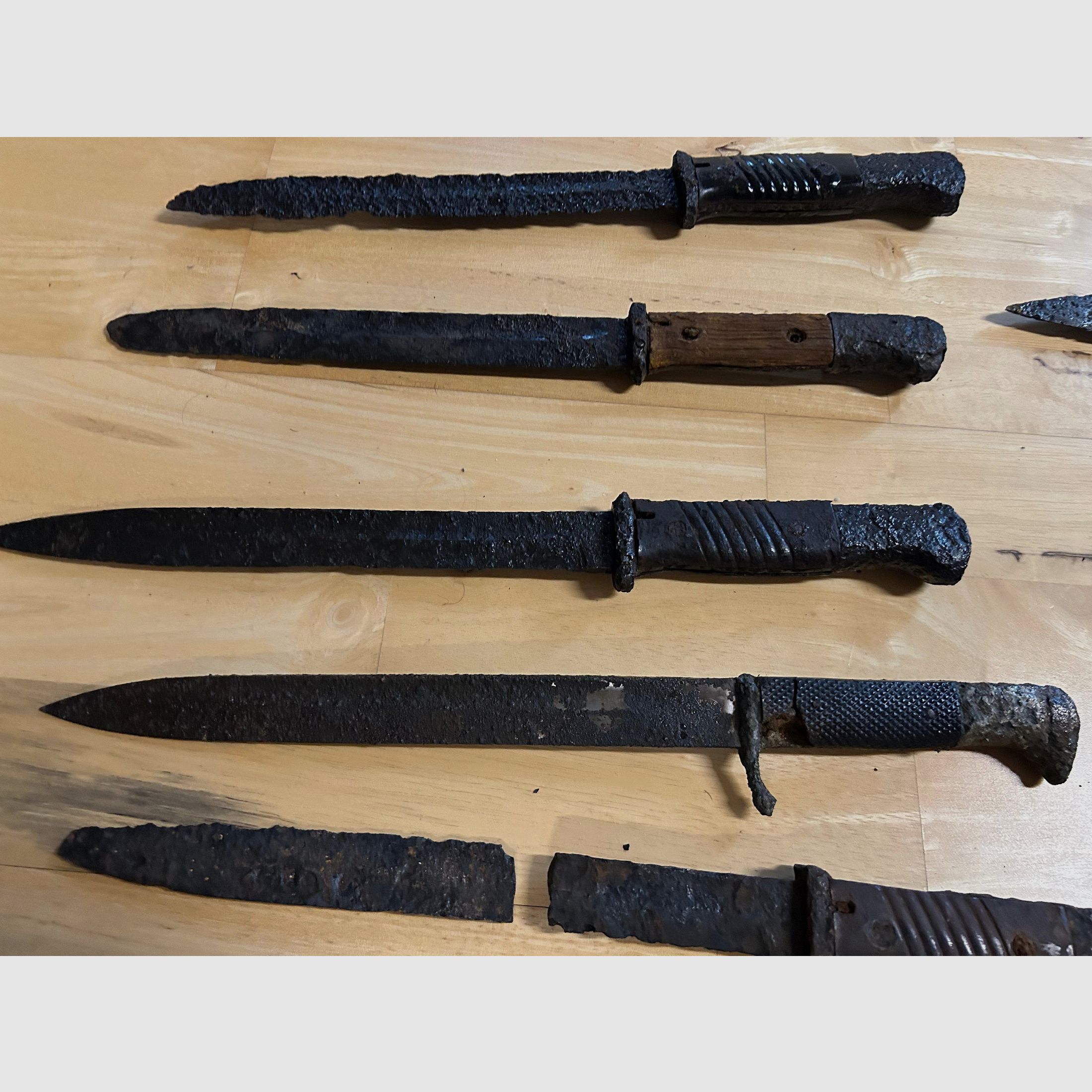 XXL Kovolut Bajonette 2. Weltkrieg WW2 Bodenfunde