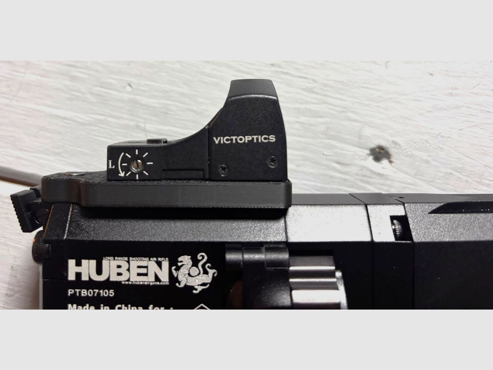 HUBEN GK 1 V3 en 5,5 mm o .22 Nuevo con súper accesorios PV 2400 €