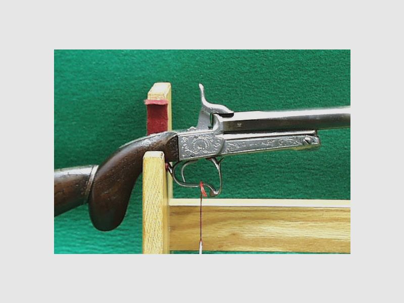 St. Etienne pistols - Lefaucheux shotgun