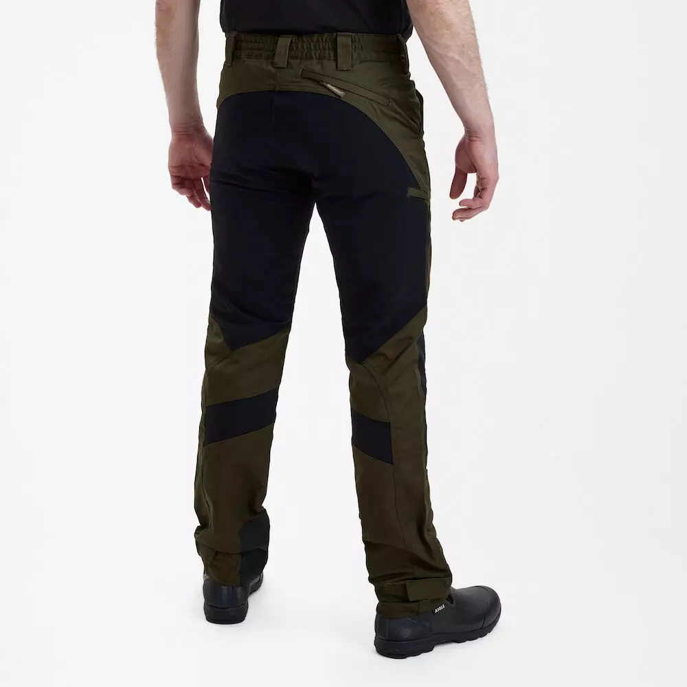 Pantalon stretch Rogaland avec contraste - Adventure Green, image 2 sur 5