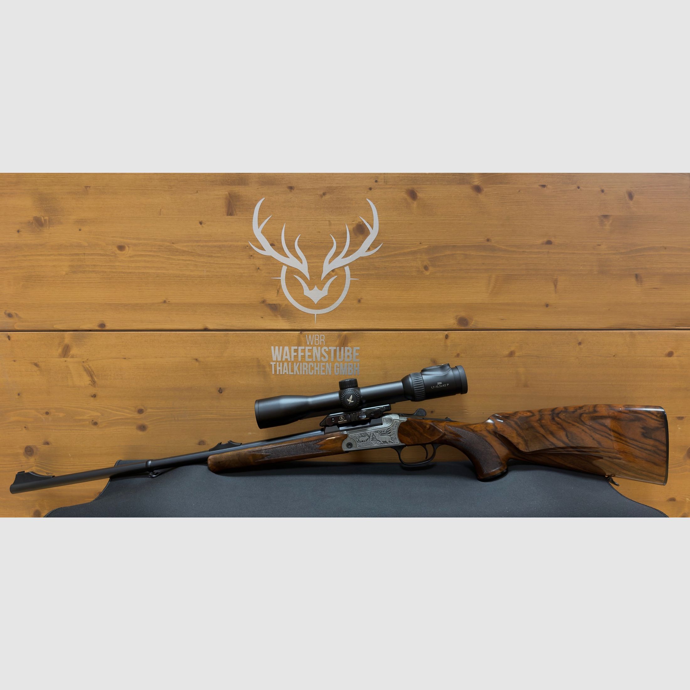 Blaser K95 Luxus .270Win mit Swarovski Z8i 1,7-13,3x42 P 4A-IF SR, Bild 1 von 4