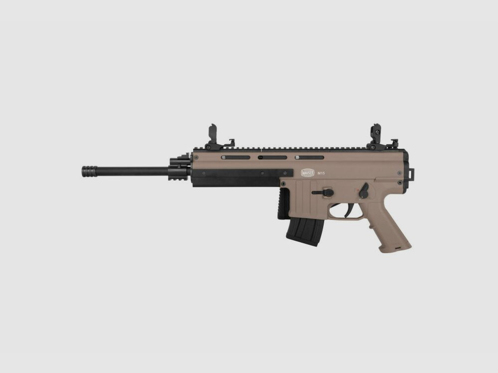 Mauser M15 Sport US Tan .22lr HV carabina semiautomática