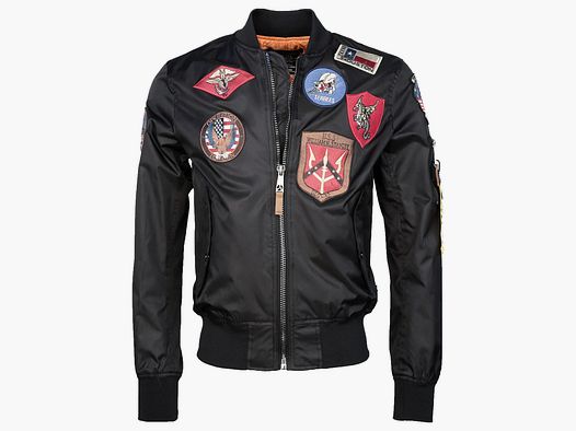 Top Gun Top Gun Fliegerjacke Beast schwarz