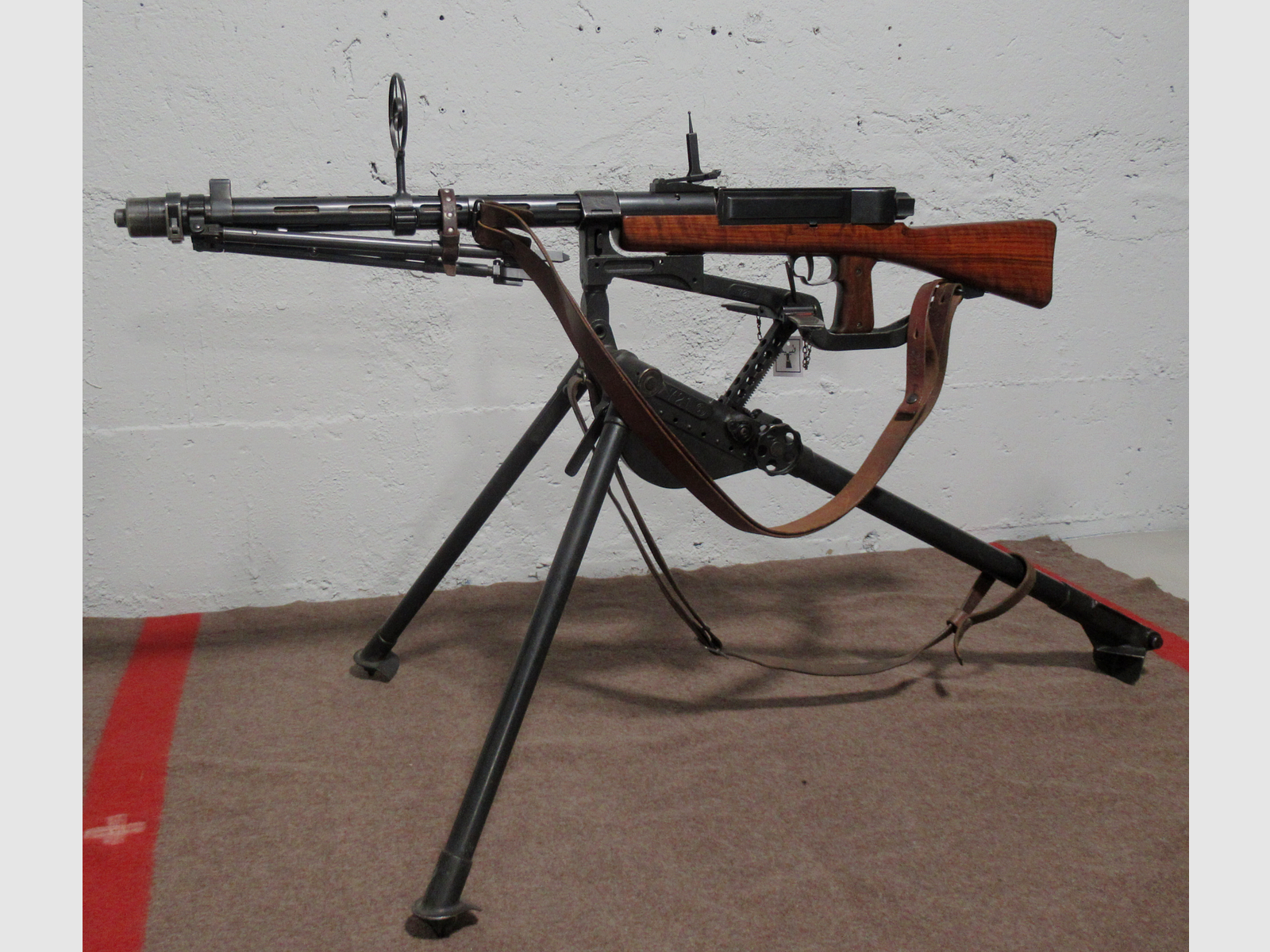 AB-87 carabine semi-automatique W+F mod. LMG 25 cal. 7.5x55, image 2 sur 9