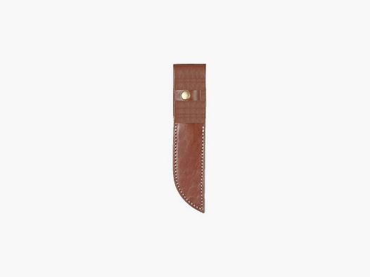 Leather knife sheath brown 15.2cm