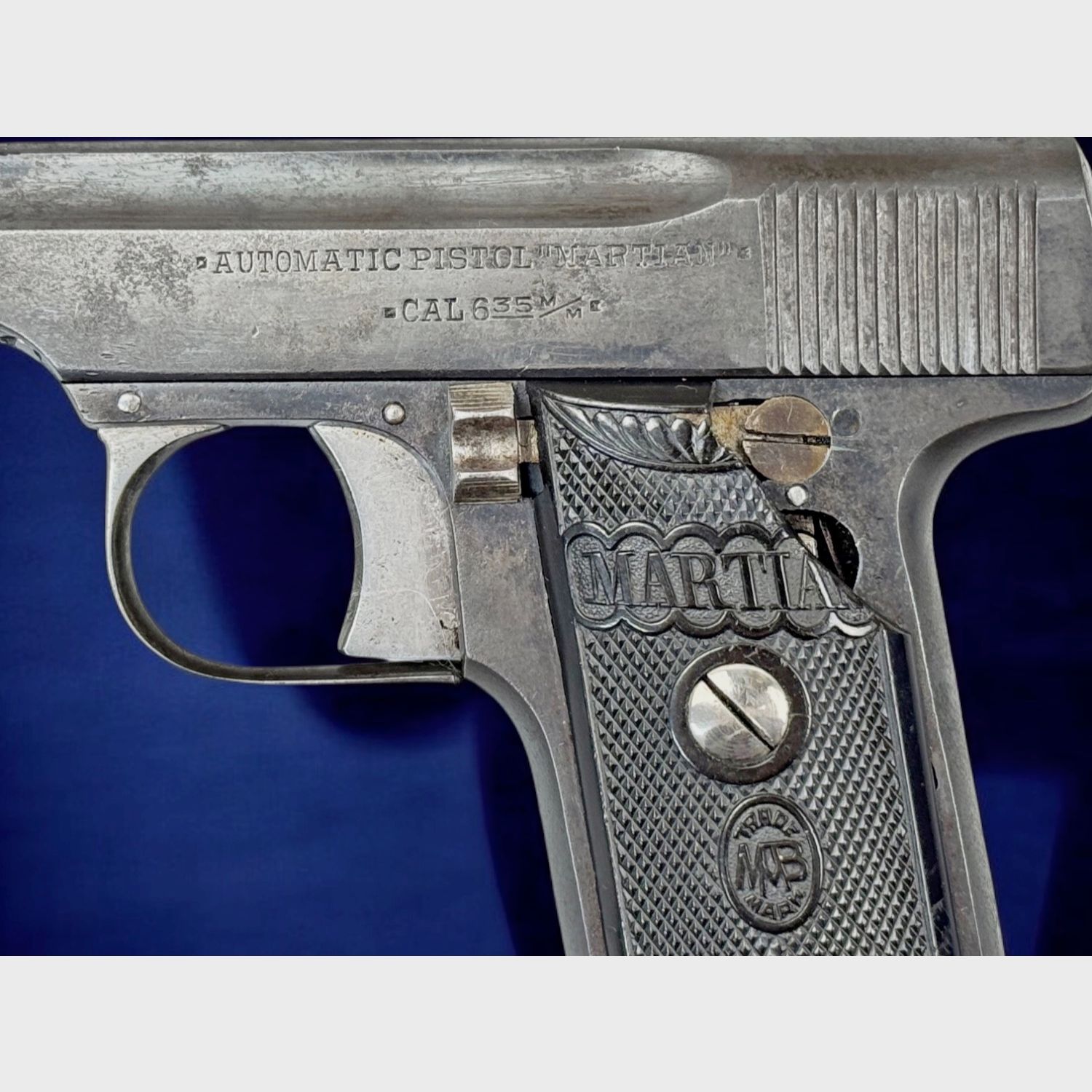 Sammlerpistole Bascaran Mod. Martian Kal. 6,35 Browning