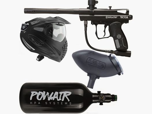 Kingmann Spyder Victor Paintball Markierer Sparpaket / Komplettset