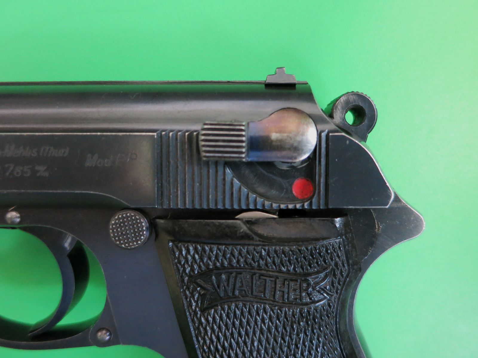 Pistolet semi-automatique, Walther PP, cal. 7,65 mm Br., Waffenfabrik Walther, Zella-Mehlis (Thür.) Mod.PP, 1929-30       #14