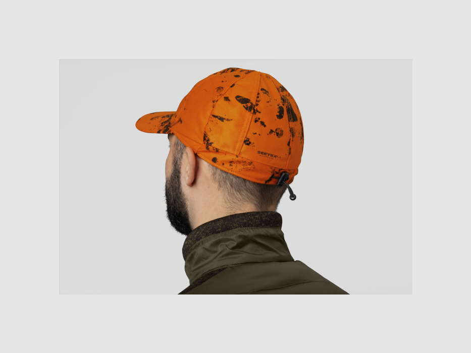 Seeland Avail Camo Cap InVis Orange Blaze Hat (180212440), image 2 of 3
