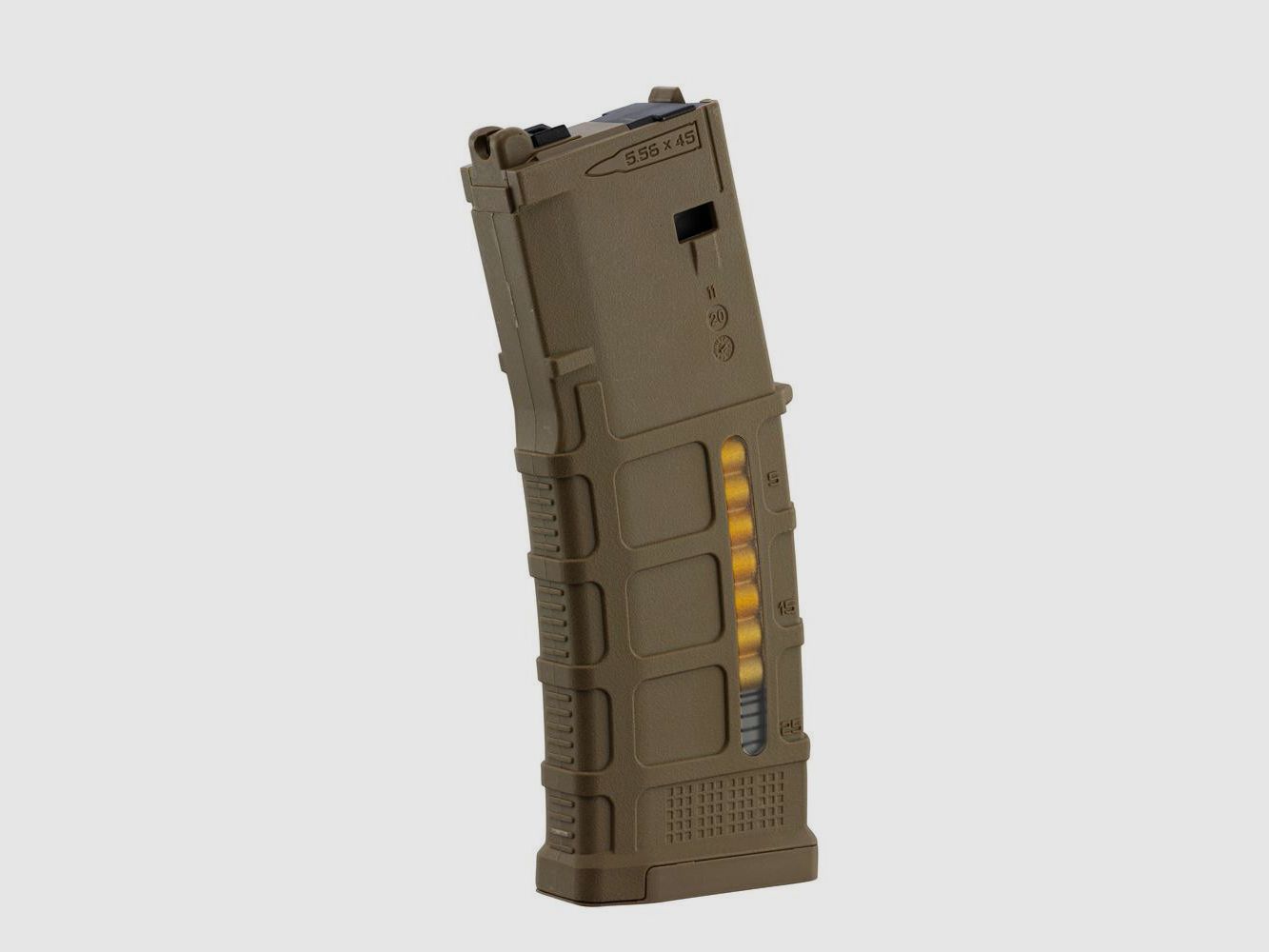 Gas-Magazin Double Eagle für GBBR N4 MWS Gen 3 Noveske - Farbe Tan - Hohe Kapazität und Zuverlässigkeit, Bild 1 von 5