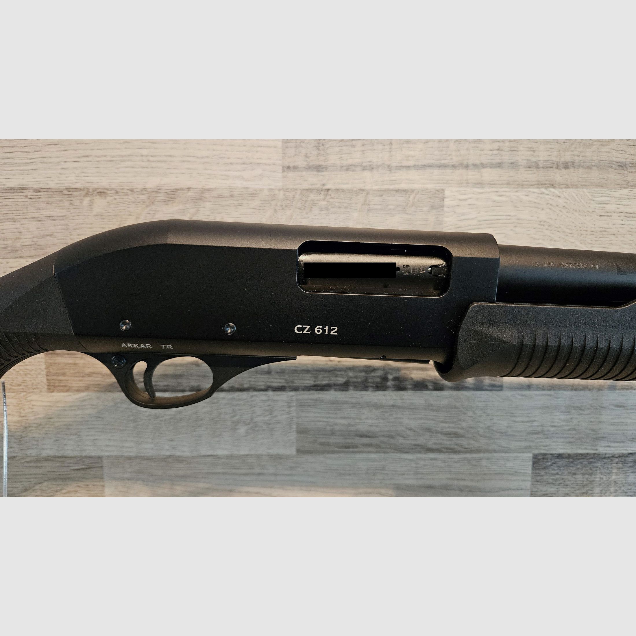 Vorderschaftrepetierflinte Pumpgun CZ 612 Home Defense Kaliber 12/76 - Nieuwe goederen van de vakhandel