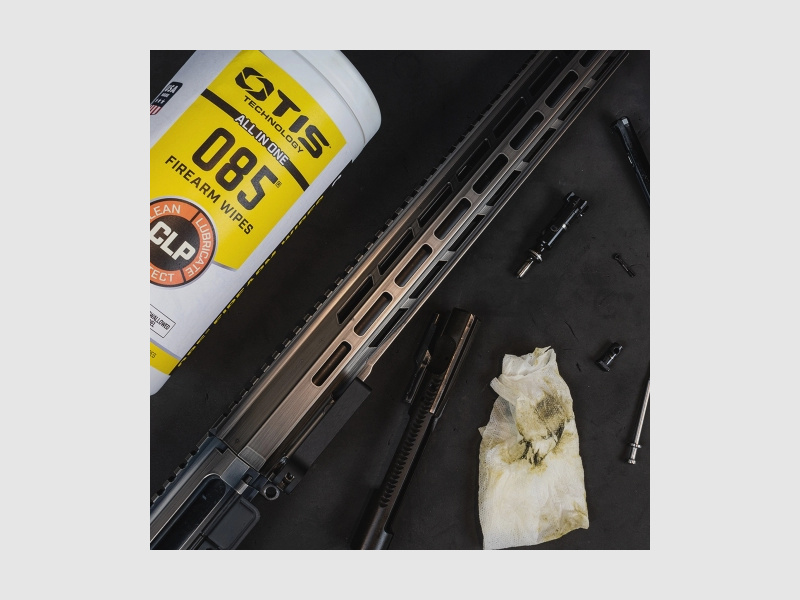 Otis 085 CLP reinigingsdoekjes in praktische dispenser, 75 doekjes