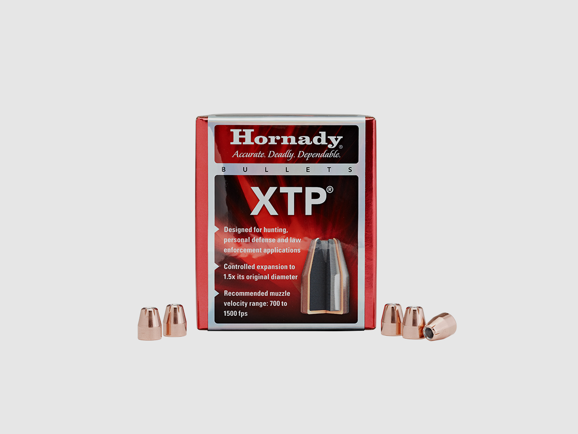 Projectiles Hornady 9mm/.355 – XTP/HP – 147gr/9,5g #35580