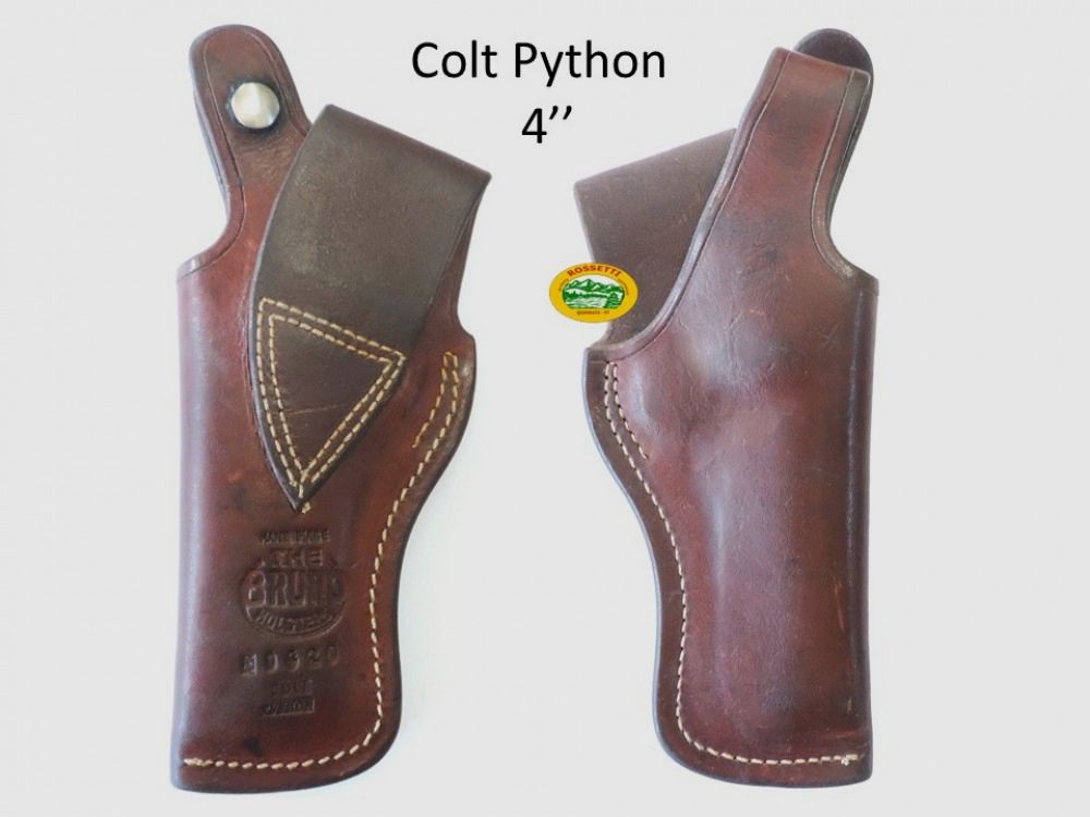 BRUNO HOLSTER Lederholster für Colt Python 4'' - gebraucht
