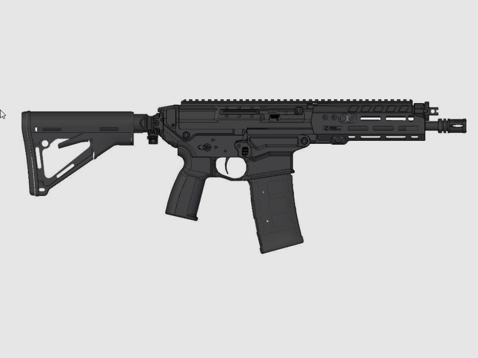 Sig Sauer SG563 SB 9″ 5.56×45