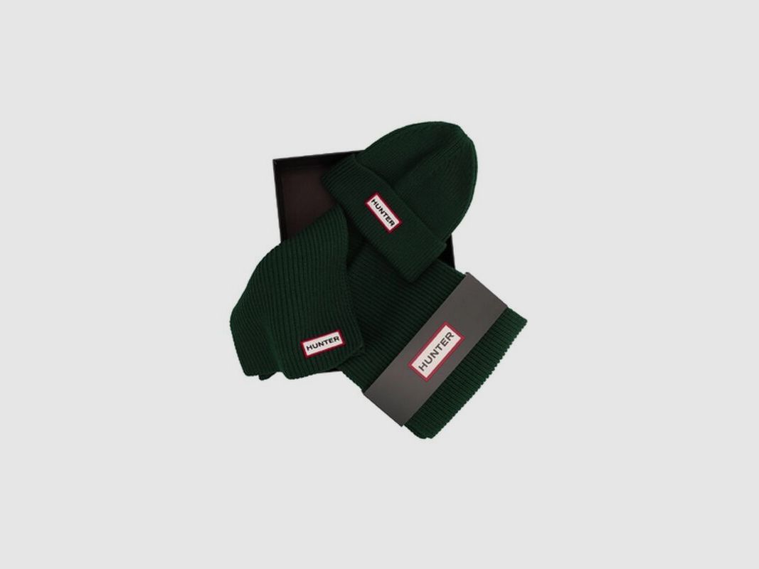Hunter Boots Unisex Set Mütze/Schal Jura