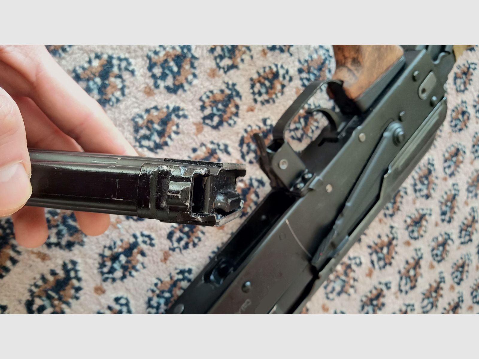 S.T.A.L.K.E.R Veteranen AKS-74 Holz Garnitur / Handschutz und Griff // auch geeignet für AKM und Yunker