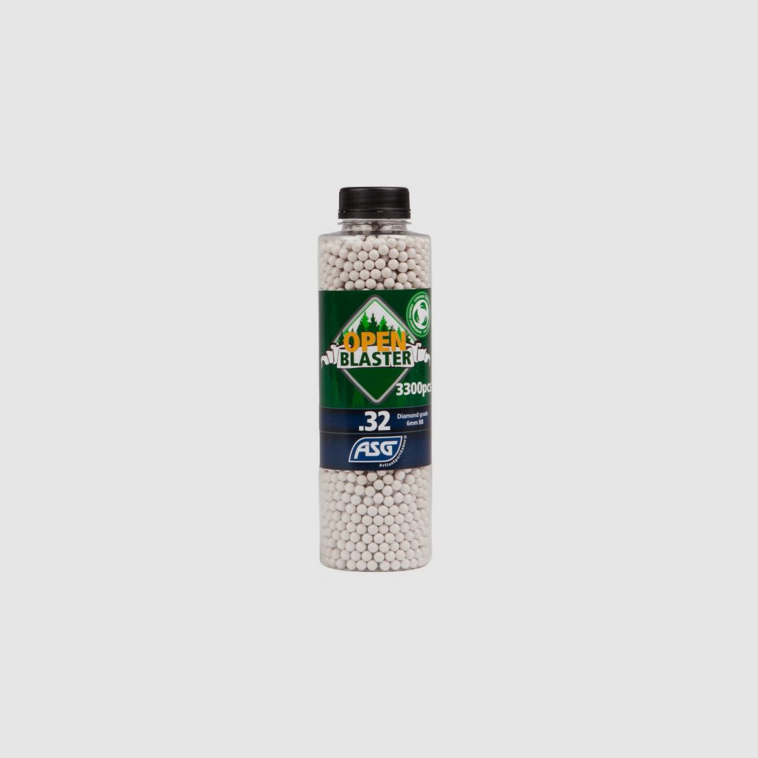 ASG OPEN BLASTER BIO BB'S - 6MM - 0.32G. - 3300 PIECES