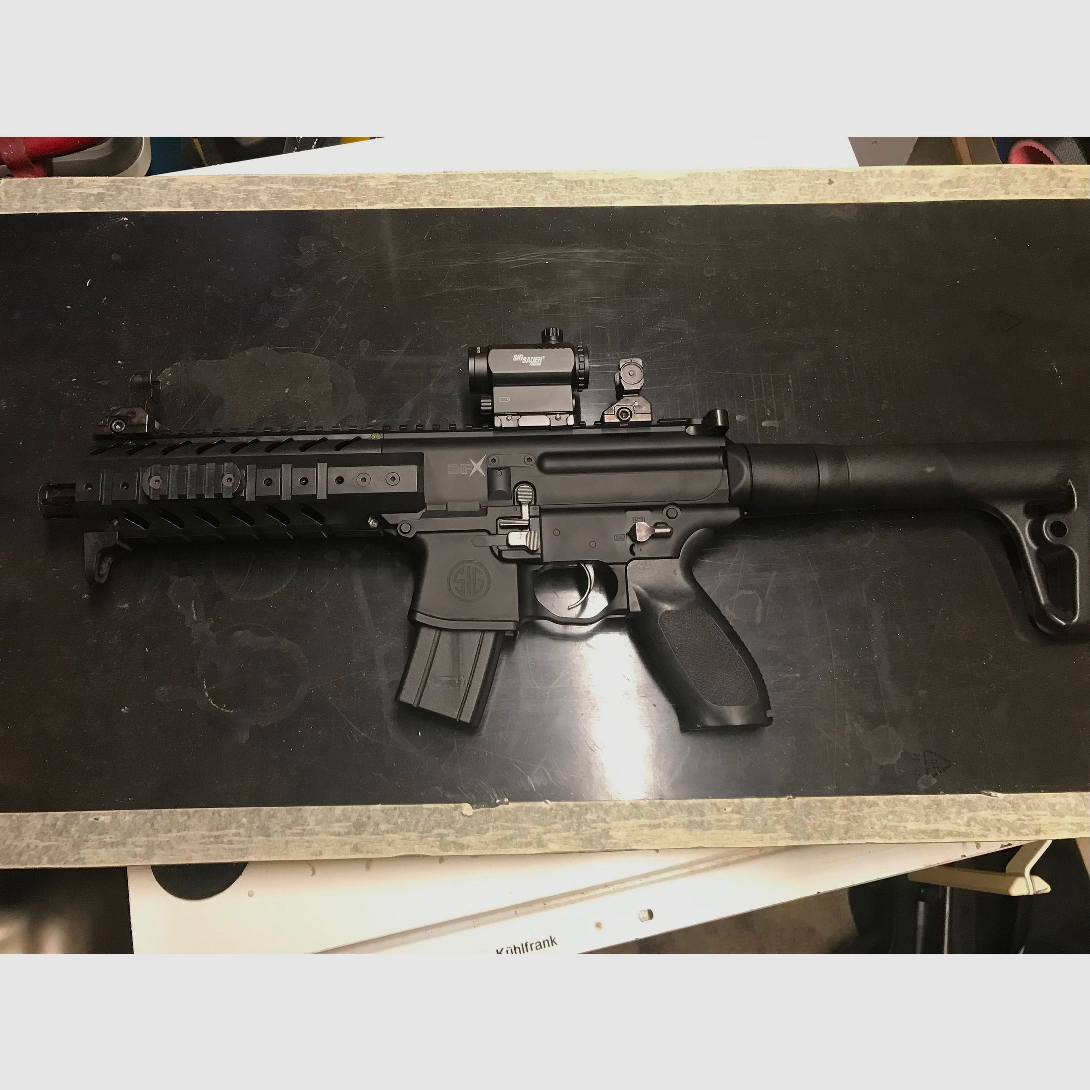 Sig Sauer MPX CO-2 Gewehr + Red Dot