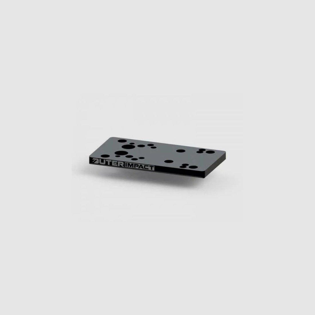 Outerimpact Red Dot Adapterplatte für Glock Schwarz
