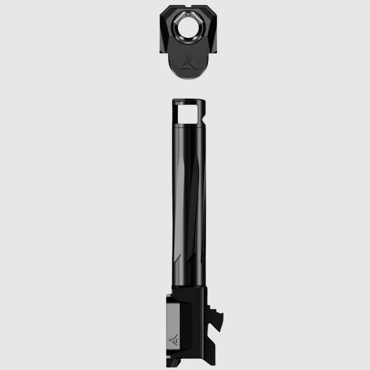 Radian Weapons – Loop met Ramjet + Afterburner-kamer – Glock 19/19X/45 Gen5 – zwart – G19G5-IL-RN, afbeelding 3 van 4
