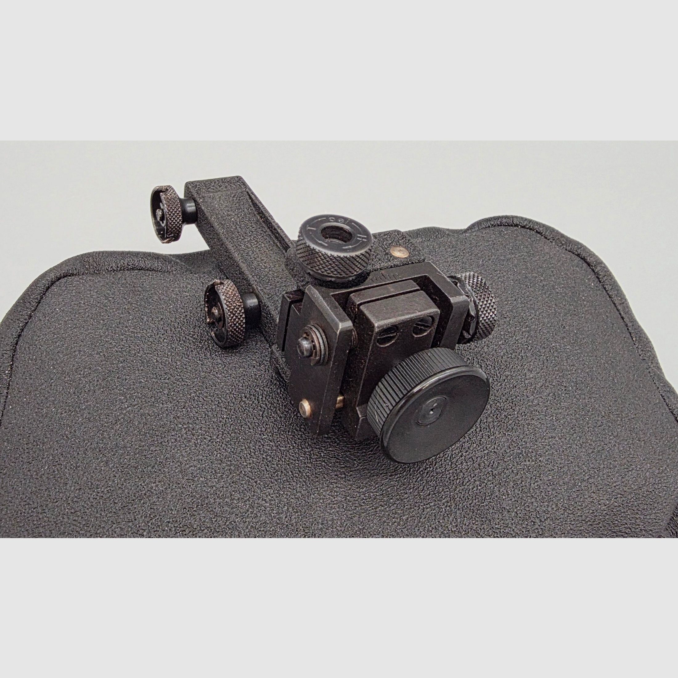 Sehr schöner Diopter Haenel mit Zubehör in der original Box Suhl Mod. M150 KK Gewehr 