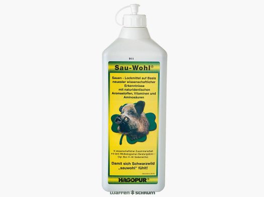 Hagopur Zwarte Wildlokmiddel 1l