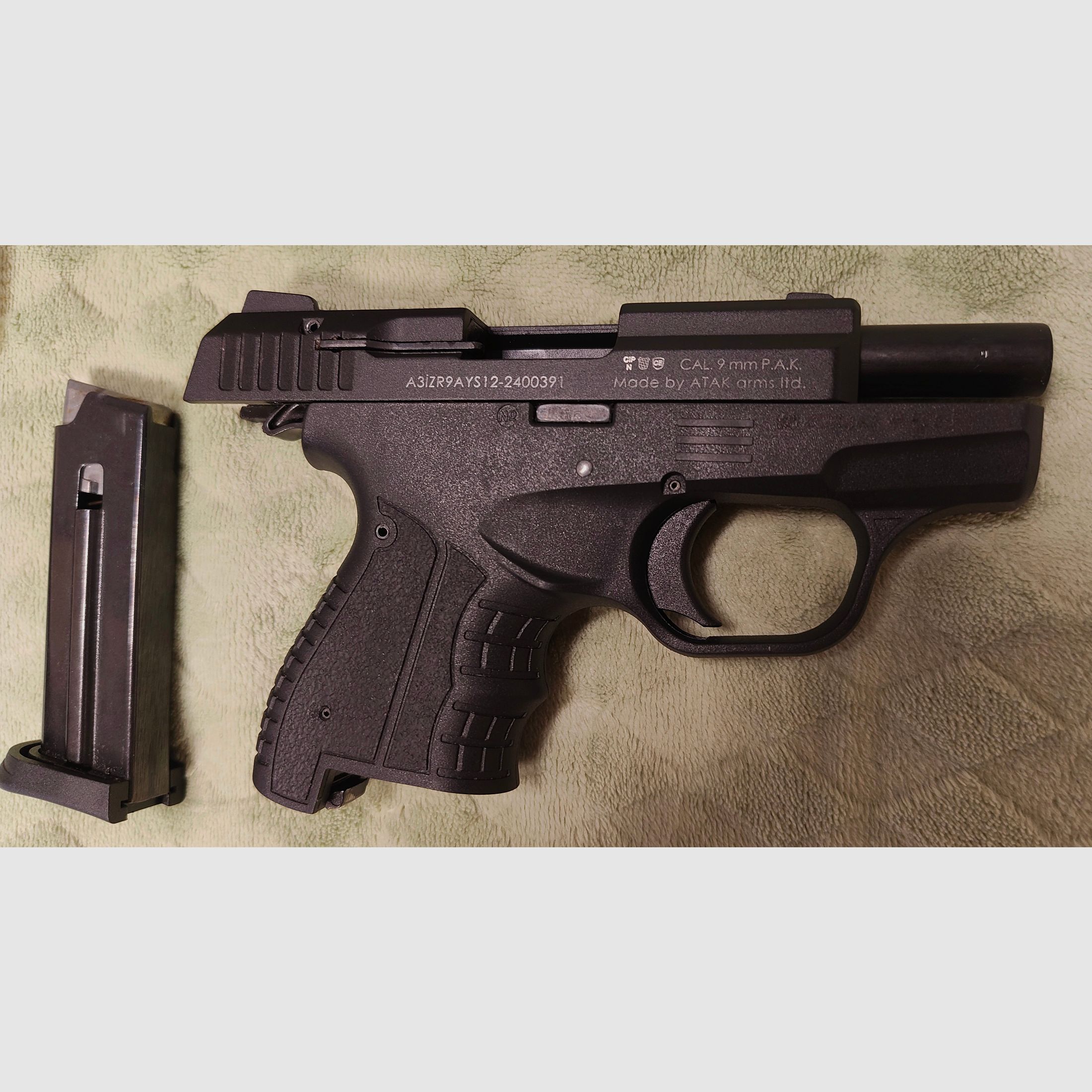 Zoraki 906-P Schreckschusspistole P.A.K. PTB 1099