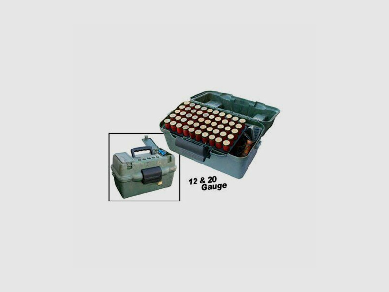 MTM Munitionsbox Deluxe Kal. 12 & 20 - 100 Patronen