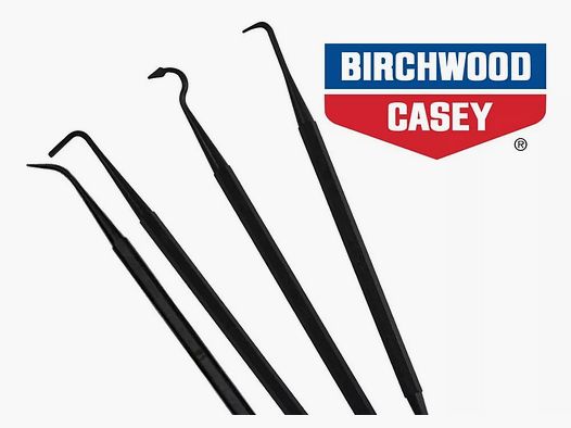 Birchwood Casey Waffenpflege ReinigungsSet für Waffen Polymer -4 Instrumente