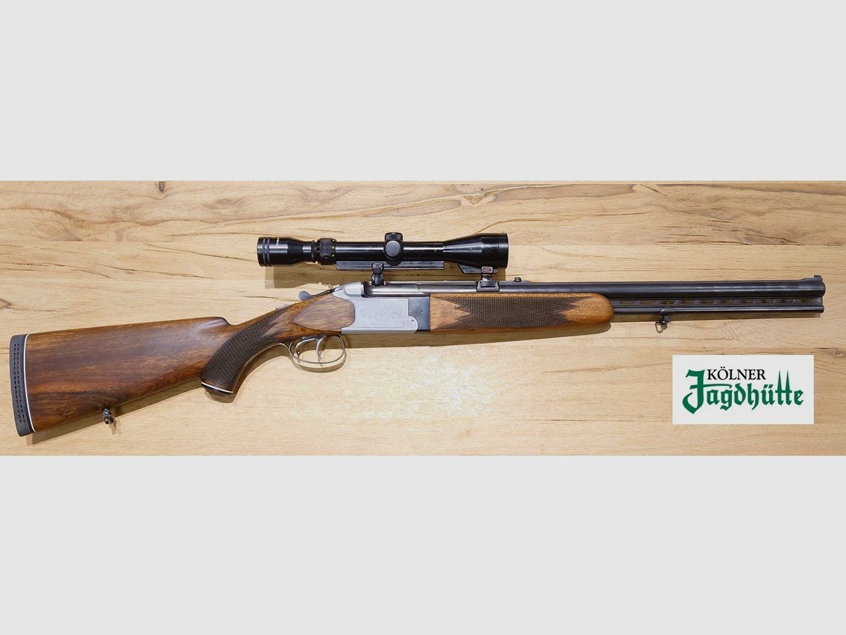 Bockbüchsflinte Kettner Mod. Puszta Cal. 7x65R 12/70