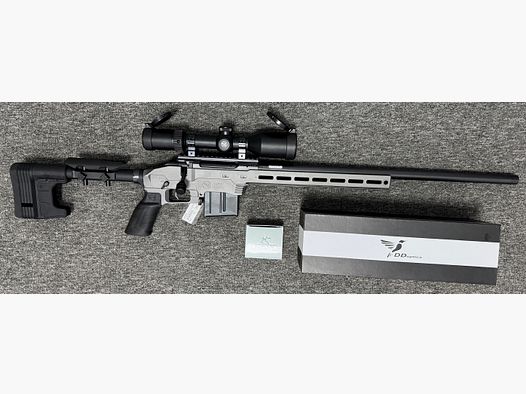 CZ 600+ MDT Grijs, 6,5mm Creedmoor met DDoptics NXT 2-20x50 - NIEUWE WAPEN