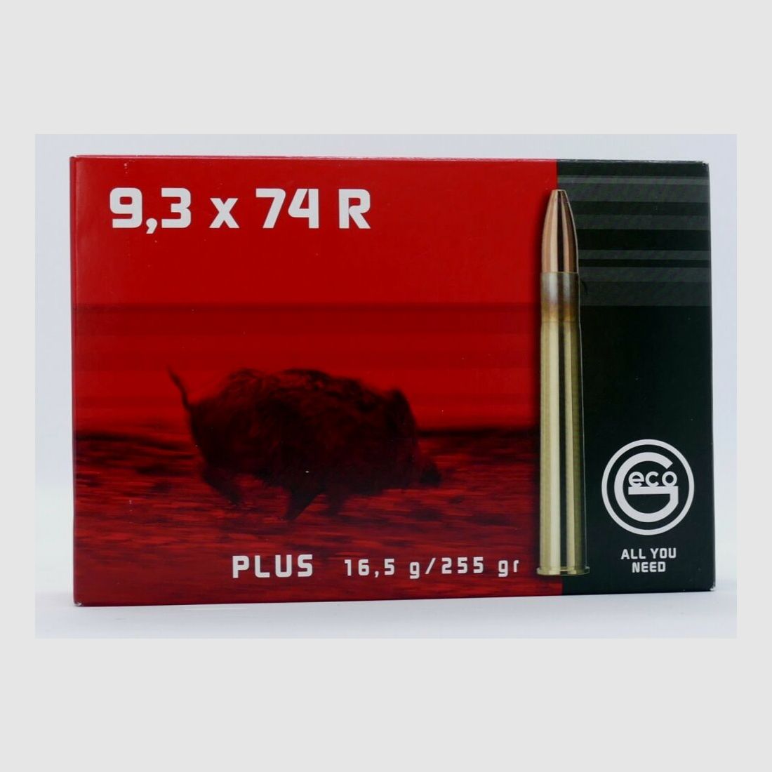 Geco 9.3X74 R TM Plus 16.5g/255grs