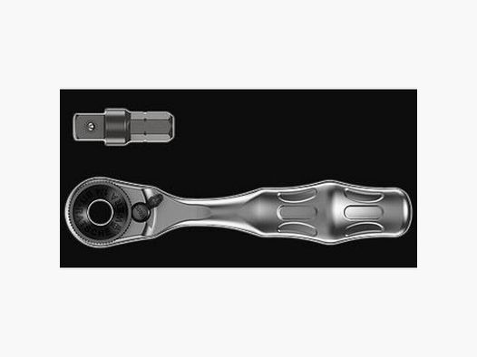 Mini-Ratsche mit 1/4" Steckdosenadapter (Einheit)
