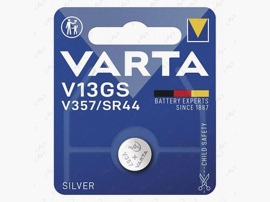Blister mit 1 Silberoxid-Batterie VARTA V357 1,5V