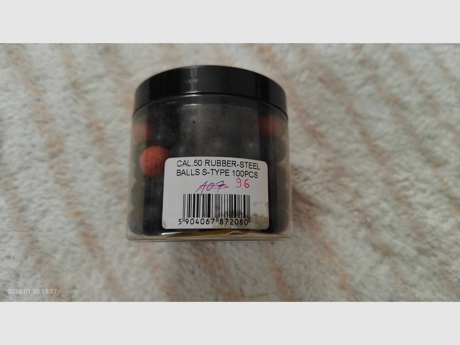 Rubber-Steel Balls S-Type cal. 50