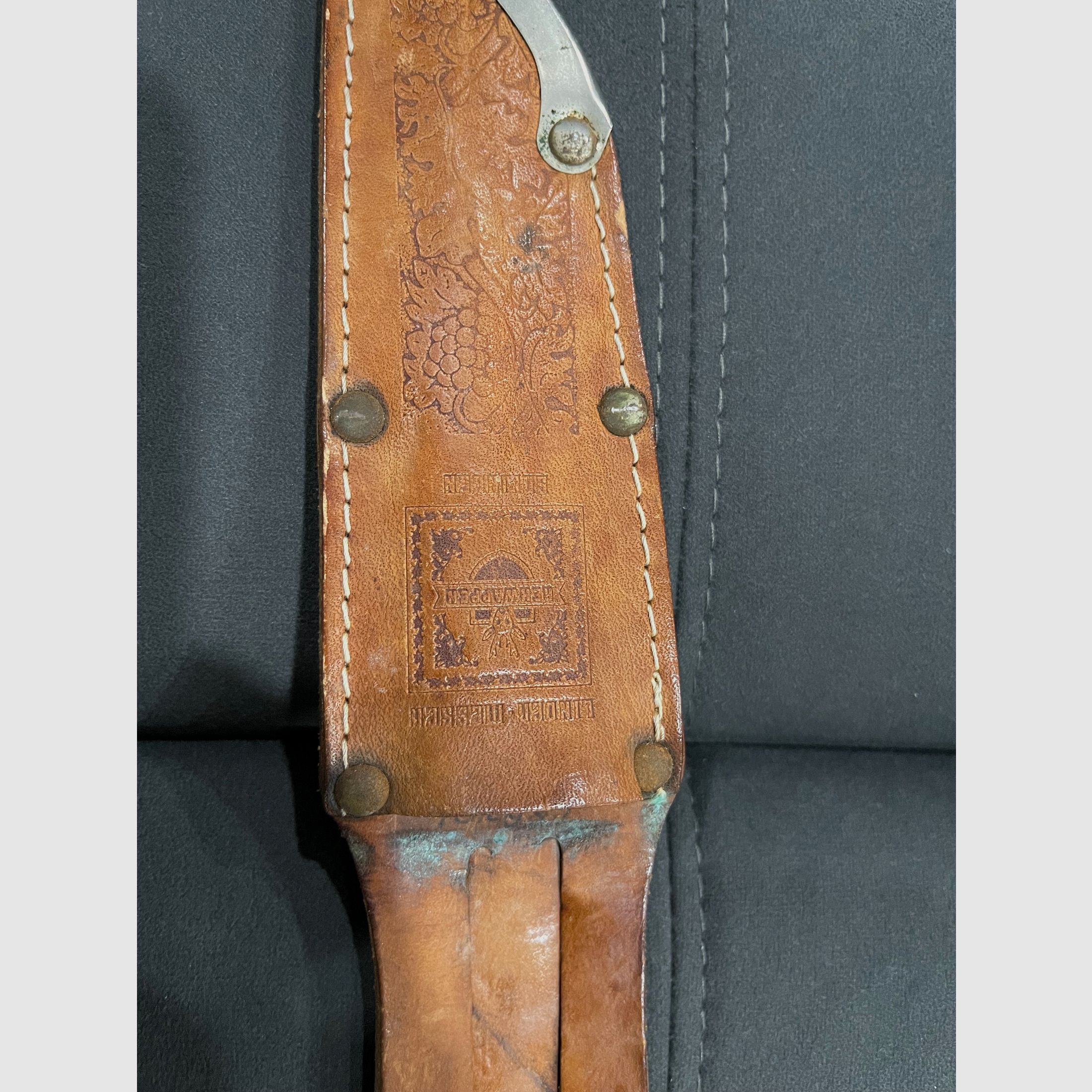 Linder Rehwappen hunting knife travel knife Solingen