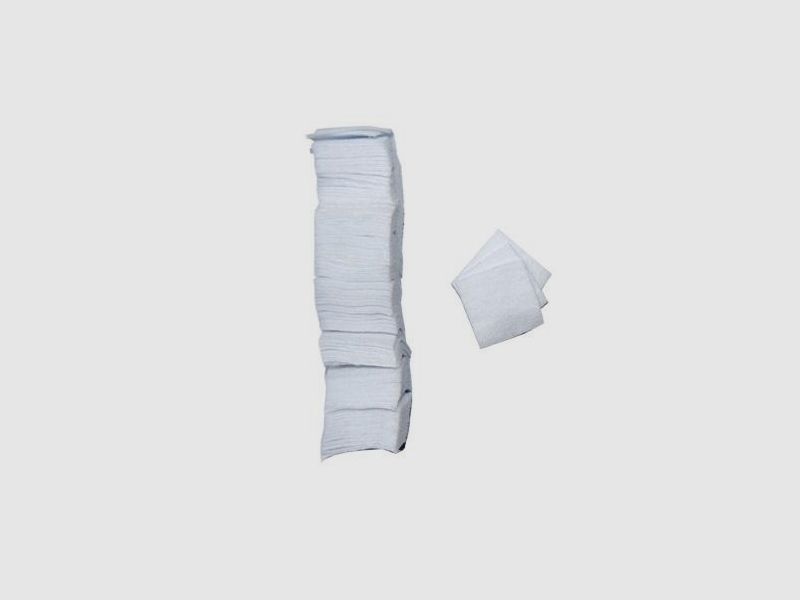 Diverse Patches/Patchhalter Patches .22-.270 1000 Stk Cotton, eckig, 1 1/8'
