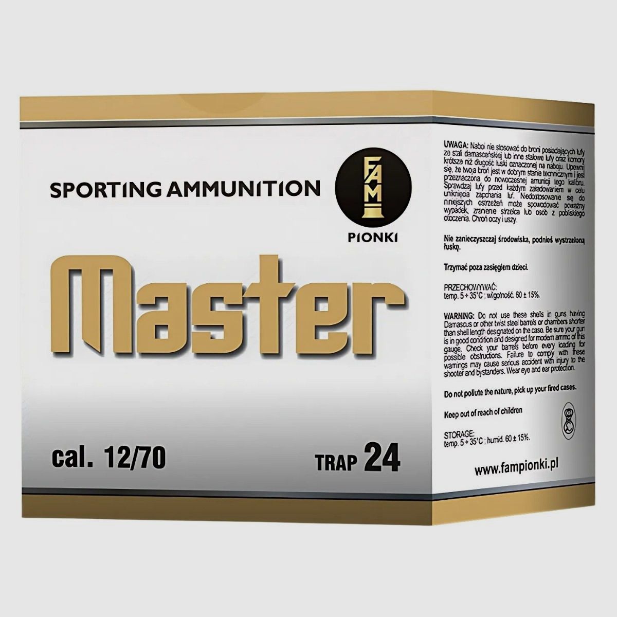 12/70 FAM - Pionki Master Trap 7,5 - 2,40 mm 24g