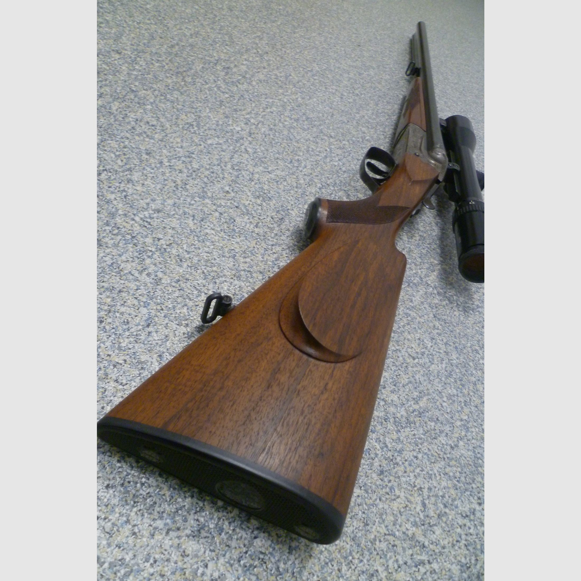 Breech-loading shotgun Bühag 12/70 & 8x57IRS