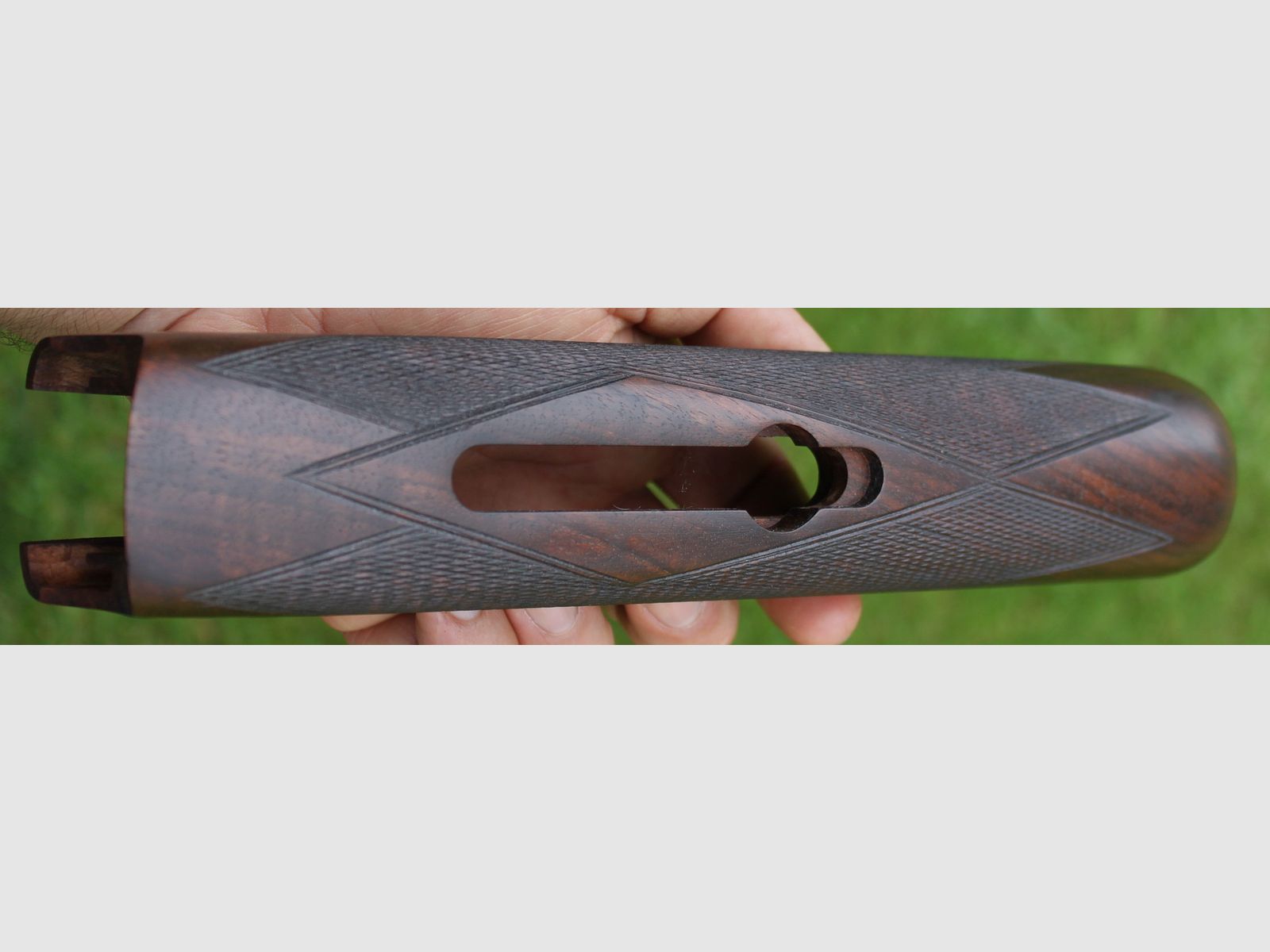 PERAZZI BOCKDOPPELFLINTE TRAP SKEET PARCOURS VORDERSCHAFT