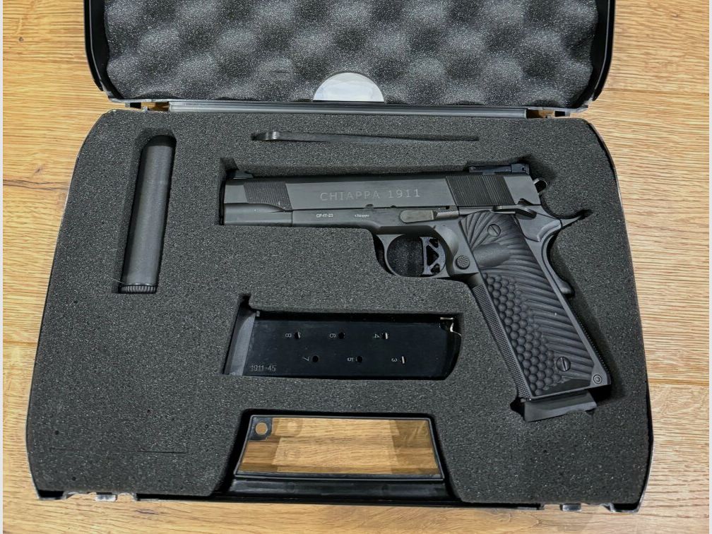 Chiappa 1911 Empire - Black - 5'' .45 ACP - Target Sight