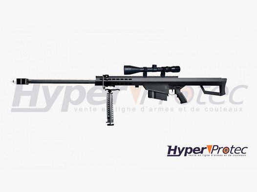 Pack Replik Luftgewehr Scharfschützengewehr G31C Barrett M82 komplett ausgestattet