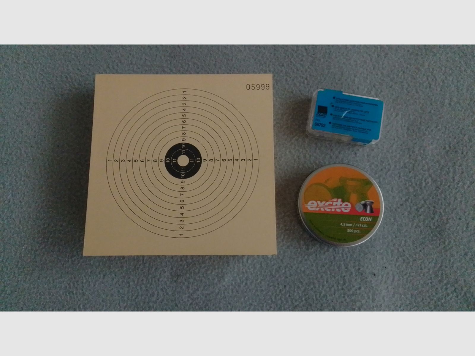 4,5mm Plinking Diabolos, Zielscheiben, Reinigungsdiabolos