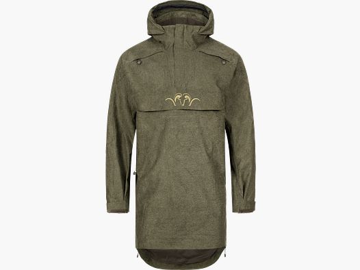 Herren VINTAGE Smock Laurent Oliv Mélange/Schwarz Oliv Mélange/Schwarz L